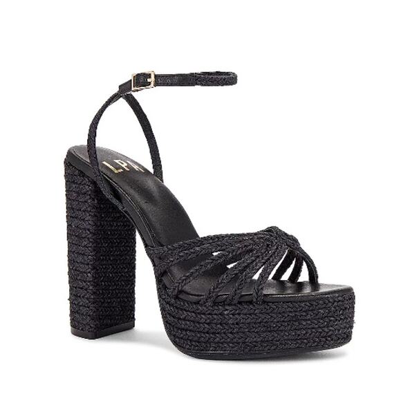 LPA Clarissa Platform in Black – NEW Condition Size 9.5 - Picture 1 of 10